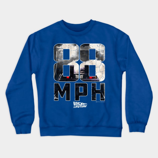 88 MPH Crewneck Sweatshirt by Emm Designz Art